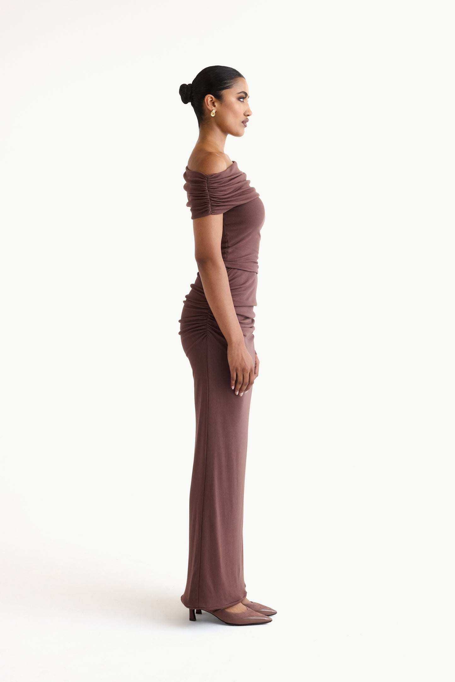 ASYMMETRIC RIBBED TOP