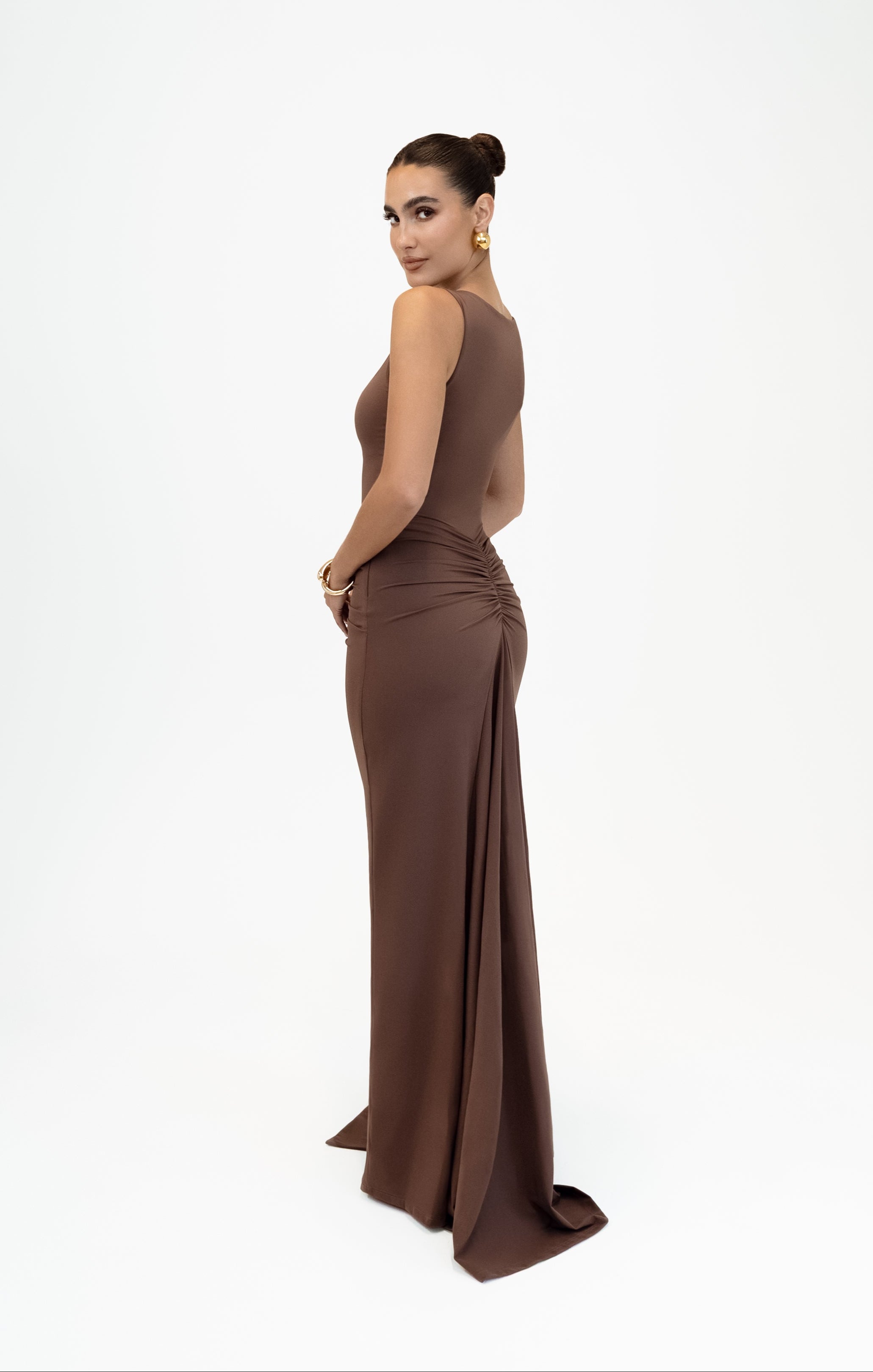 DRAPE MAXI DRESS - PRE-ORDER